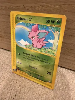 Pokemon TCG Nidoran 96/147 Aquapolis Common WOTC LP - Image 4