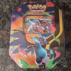 Pokemon Mega Charizard X ex Factory Sealed Tin Box - Charizard X Ex - Image 1