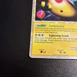 Pokemon Ampharos Prime 105/123 Heartgold & Soulsilver Ultra Rare Holo 140 HP - Image 2