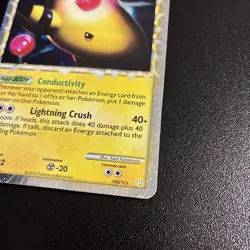 Pokemon Ampharos Prime 105/123 Heartgold & Soulsilver Ultra Rare Holo 140 HP - Image 3