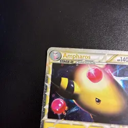 Pokemon Ampharos Prime 105/123 Heartgold & Soulsilver Ultra Rare Holo 140 HP - Image 5