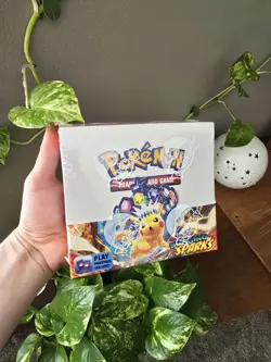 Pokemon TCG Scarlet Violet Surging Sparks Booster Box Sealed, 36-Pack - Image 1