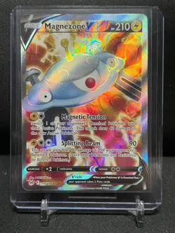 Magnezone V 175/196 Full Art Ultra Rare Holo Pokemon 2022 Lost Origin NM - Image 1