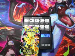 VERY HEAVY! GOD PACKUU SIRUU 22.55g Ascended Heroes Pokemon TCG Booster (SEALED) - Image 1