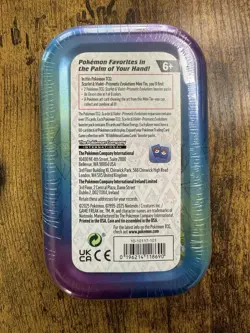 Pokemon Scarlet & Violet Prismatic Evolutions Factory Sealed Mini Tin - 2x Tins - Image 5