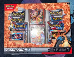 Pokemon TCG: Charizard ex Premium Collection Box - 6 Packs 820650873232 - Image 1