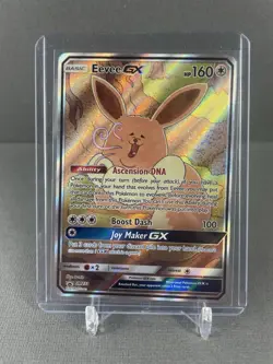 Eevee GX SM233 Sun Moon Holo NM Pokemon Promo Alt Art - Image 3