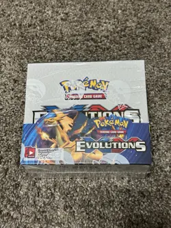 Pokemon TCG XY Evolutions Booster Box - 36 PACKS - FACTORY SEALED Nice Clean - Image 1