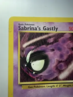 Pokemon TCG Sabrina's Gastly Gym Heroes 93/132 Regular Unlimited Common - Image 3