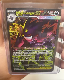 Pokemon TCG Mega Gengar Ex 284/217 Secret Rare Alternate Art Near Mint - Image 1