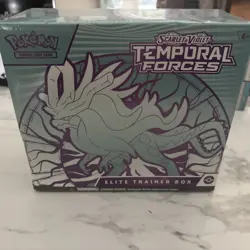 Pokemon TCG Scarlet & Violet Temporal Forces - Elite Trainer Box ETB - SEALED - Image 1