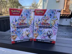 Pokemon TCG Prismatic Evolutions | Booster Bundle | Factory Sealed X2 - Image 1