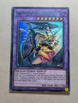Dark Magician Girl The Dragon Knight DLCS-EN006 - Ultra Rare - VLP - ANY COLOR - Image 1