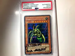 Yugioh - Perfectly Ultimate Great Moth TSC-001 Secret Rare SIGNED PSA AUTO 💎 - Image 1