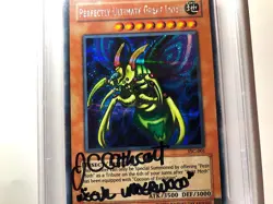 Yugioh - Perfectly Ultimate Great Moth TSC-001 Secret Rare SIGNED PSA AUTO 💎 - Image 2