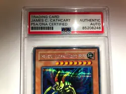 Yugioh - Perfectly Ultimate Great Moth TSC-001 Secret Rare SIGNED PSA AUTO 💎 - Image 3