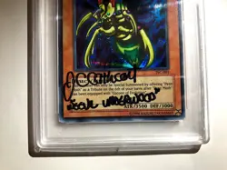 Yugioh - Perfectly Ultimate Great Moth TSC-001 Secret Rare SIGNED PSA AUTO 💎 - Image 4