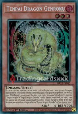Yu-Gi-Oh! Tenpai Dragon Genroku : PSE MP25-FR082 - Image 1