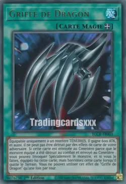 Yu-Gi-Oh! Griffe de Dragon : UR BLCR-FR003 - Image 1