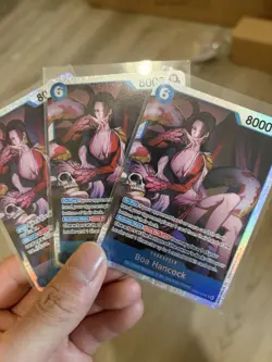 3x Boa Hancock EB03-026 Extra Booster: One Piece Heroines Edition SR Playset - Image 1