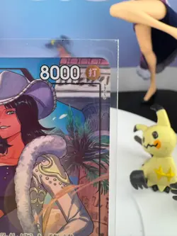 All Sunday (Alternate Art) SR Azure Sea's OP14-084 NM Nico Robin One Piece JP NM - Image 4