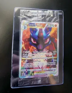 POKEMON SWORD AND SHIELD LUCARIO V STAR PROMO SWSH 291 BLACK STAR NEW SEALED - Image 1