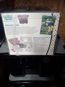Pokemon Scarlet and Violet 151 Elite Trainer Box Sealed TCG ETB With Case 820650853159 - Image 2