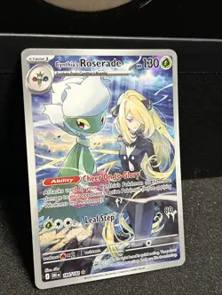 Pokemon TCG Cynthia's Roserade Destined Rivals 184/182 NM Condition - Image 2