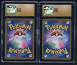 2020 Pokemon JPN Eevee & Vaporeon Gym Pack Sequential Set CGC 10 PRISTINE - Image 2