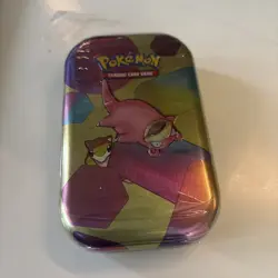 ⭐ Pokemon Scarlet & Violet 151 Mini Tin Slowpoke + Sandshrew NEW SEALED (dent) - Image 1