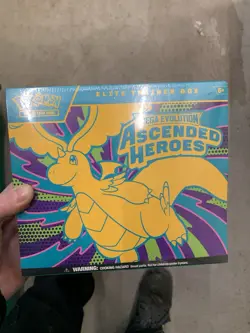 Pokemon Mega Evolution Ascended Heroes Elite Trainer Box Sealed Dragonite - Image 1