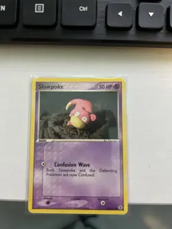Pokemon TCG Slowpoke 80/112 EX FireRed & LeafGreen Regular Common 50 HP - Image 1