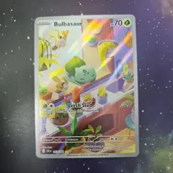 Bulbasaur 143/142 - S&V Stellar Crown - Illustration Rare - Pokemon TCG English - Image 1