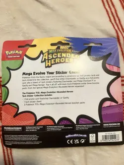 Pokemon TCG: Mega Evolution - Ascended Heroes Mega Gengar Tech Sticker Collecton - Image 2