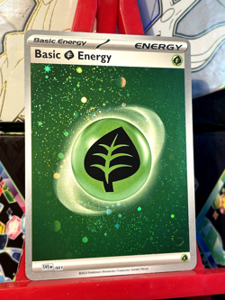 Basic Grass Energy [Cosmos Holo] 001 Sve #1 Pokemon Scarlet & Violet - Image 1