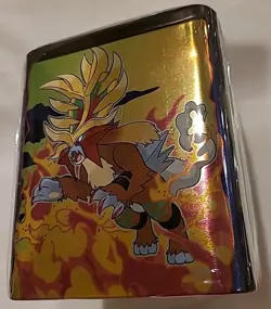 FACTORY SEALED Pokemon TCG: Stacking Tin (Q1 2025) 3 Packs, 2 Stickers - Image 3