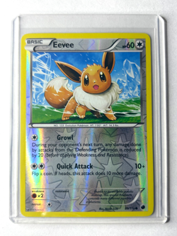 Eevee [Reverse Holo] #89 Pokemon Plasma Freeze NM - Image 1