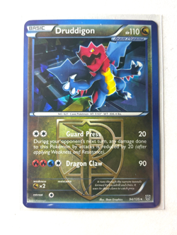 Druddigon [Cracked Ice Holo] #94 Pokemon Plasma Storm NM - Image 1