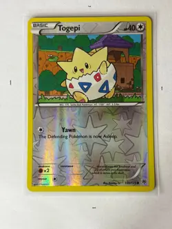 Togepi [Reverse Holo] #102 Pokemon Plasma Storm NM - Image 1