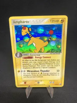 Ampharos 1/115 Pokemon Unseen Forces Reverse Holo Stamped Rare - Image 1