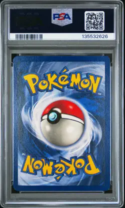 1999 POKEMON GAME MOVIE MOVIE PROMO #5 DRAGONITE PSA 7 - Image 2