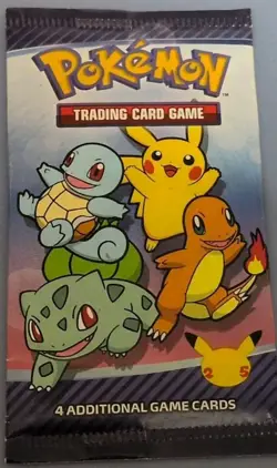 3x Lot of Pokemon 25th Anniversary 2021 McDonalds Promo Packs Sealed New - Image 3