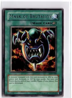 Mask of Brutality Unlimited Rare LON-020 LP - Image 1