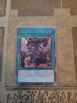 YUGIOH FUSION DEPLOYMENT RA02-EN065 QUARTER CENTURY SECRET 1ST ED NM - Image 1