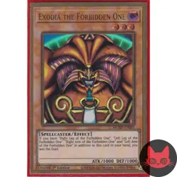 Yugioh Exodia the Forbidden One MGED-EN005 Gold Rare 1st Edition NM - Image 1