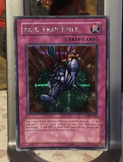 Acid Trap Hole DDS-005 Secret Rare HP/DMG Yugioh TCG Fast Shipping - Image 1