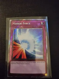 Mirror Force - RA03-EN093 - Platinum Secret Rare - 1st Ed Yugioh - Image 1