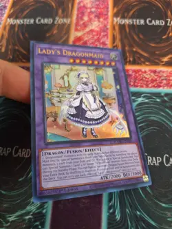 Yugioh Lady's Dragonmaid BLMM-EN049 Ultra Rare 1st Edition Near Mint - Image 2