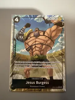 Jesus Burgess OP09-086 R Alt Art Holo - One Piece The Best Vol. 2 - English - Image 1