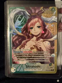 Shirahoshi Alt Art Leader - A Fist Of Divine Speed #OP11-022 L One Piece TCG - Image 1